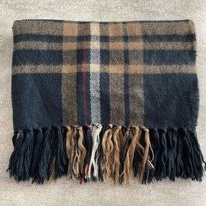 Extra Large Plaid Scarf